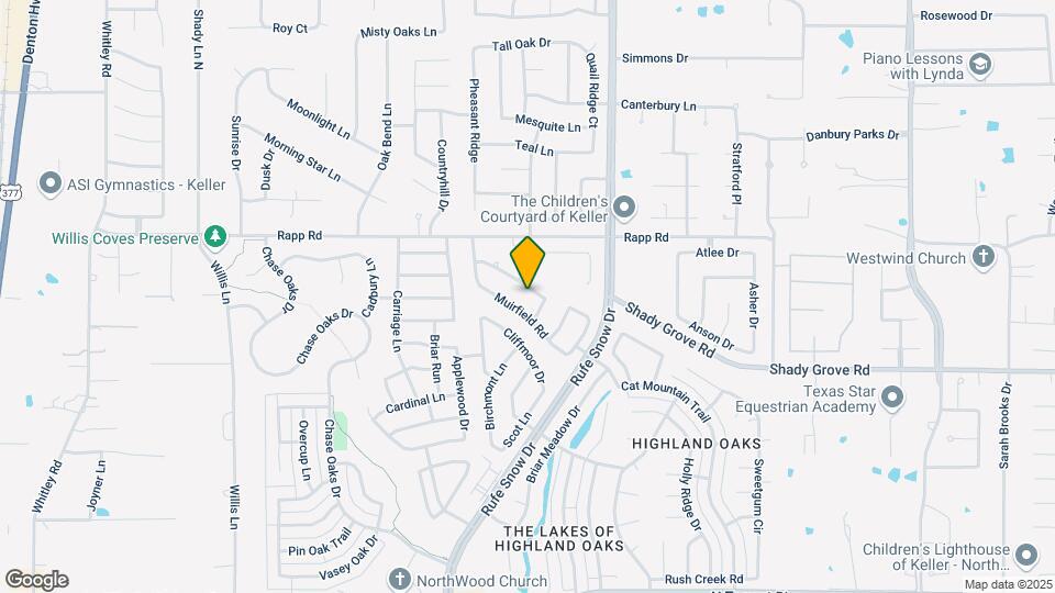 732 St Andrews Ln Map and Location Details