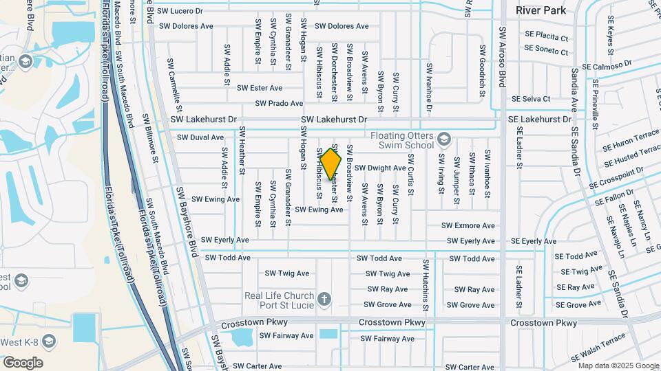 1166 SW Dorchester St Map and Location Details