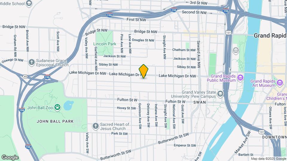 915 California St NW Map and Location Details