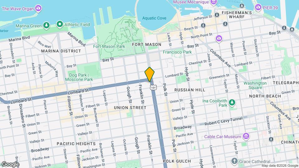2723-2727 Van Ness Ave Map and Location Details