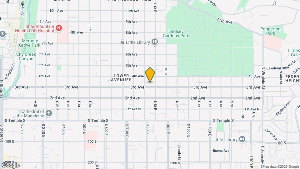 725 3rd Ave Map and Location Details