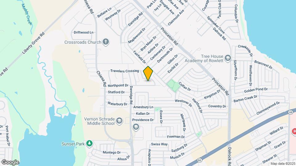 7601 Northpoint Dr Map and Location Details