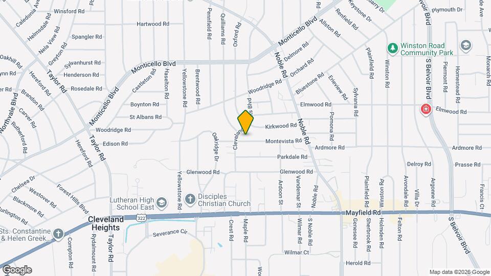 3777 Montevista Rd Map and Location Details