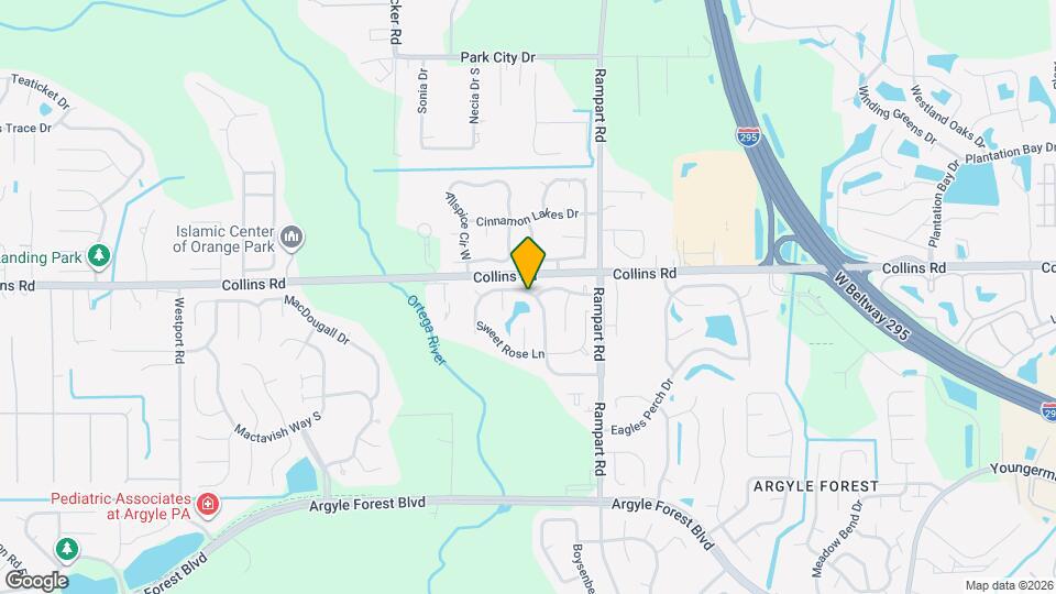 7412 Amandas Crossing Dr N Mapa y Detalles de la Ubicación