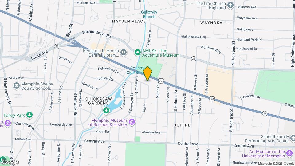 3156 N Lafayette Cir Map and Location Details