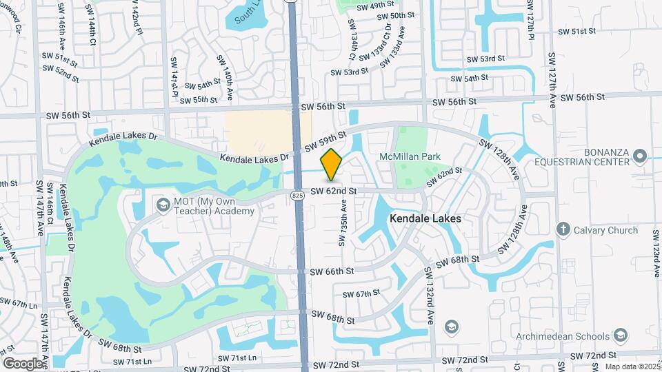 13559 SW 62nd St Map and Location Details