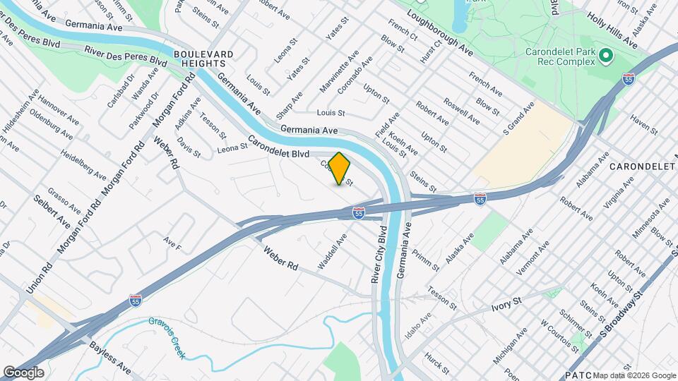 3741 Primm St Map and Location Details