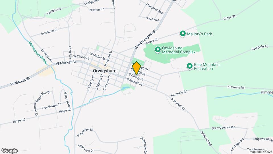 411 E Cherry St Mapa y Detalles de la Ubicación