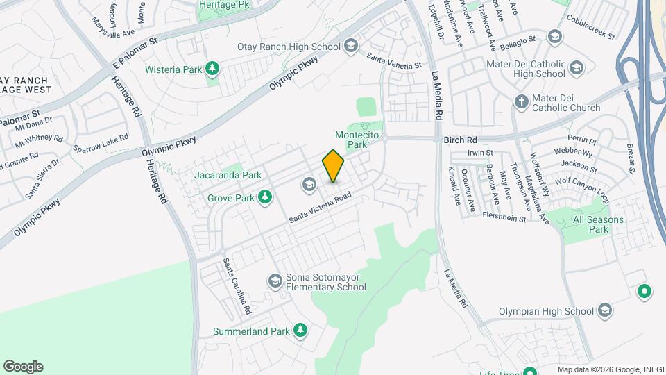 Avalon Vista Mapa y Detalles de la Ubicación