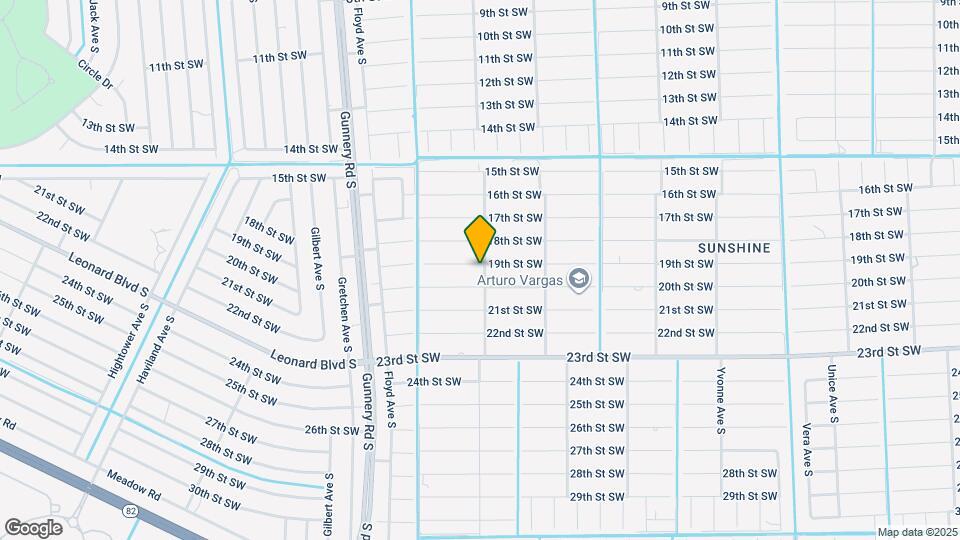 4201 19th St SW Map and Location Details