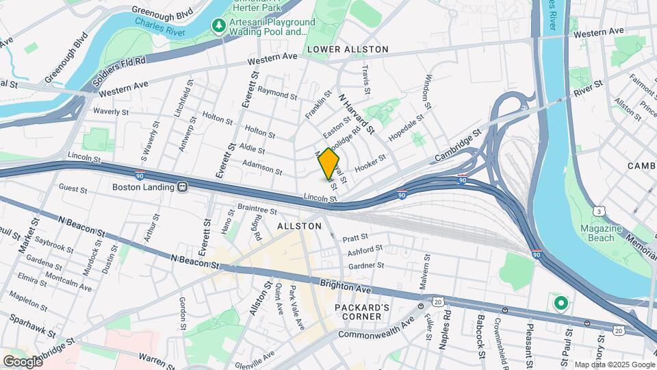 20 Mansfield St, Unit #2 Mapa y Detalles de la Ubicación