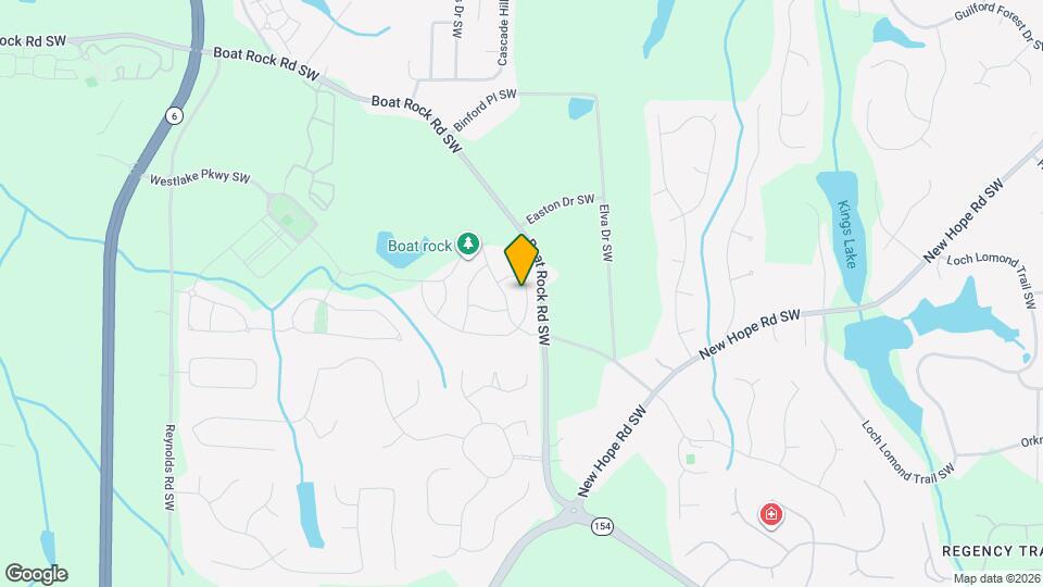 5209 Lakerock Dr SW Map and Location Details