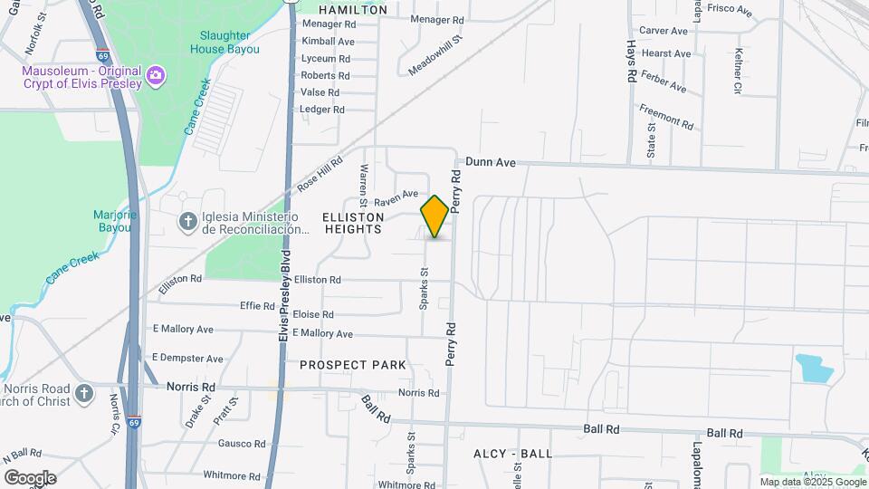 1551 Cane Rd Map and Location Details