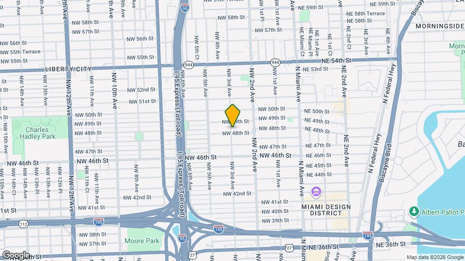 295 NW 48th St Map and Location Details