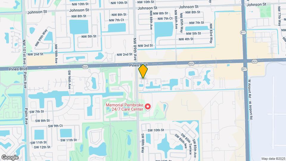8842 SW 3rd St-Unit -106 Map and Location Details