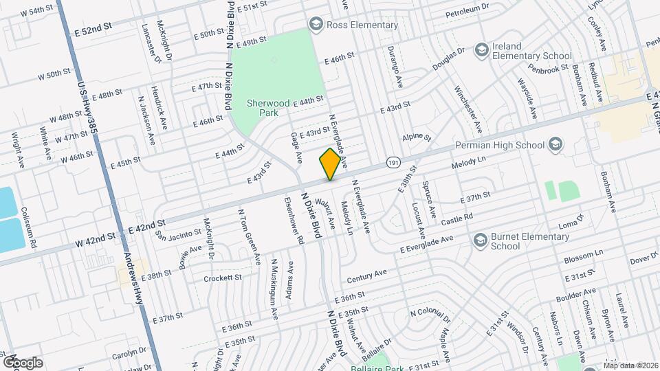 1202 E 42nd St Map and Location Details