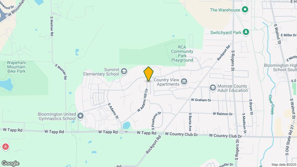 2404 S Woolery Mill Dr Map and Location Details