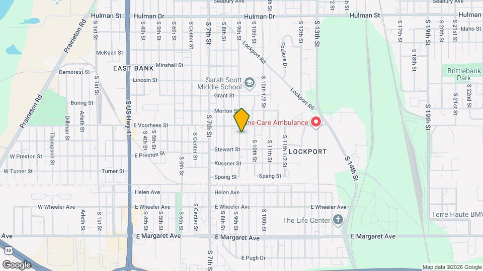 2416 S 9th St Map and Location Details