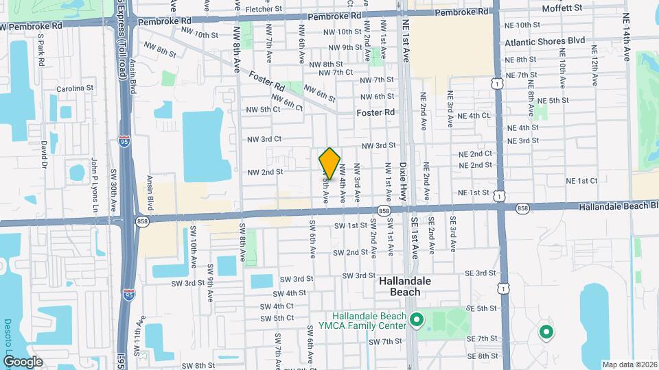 116 NW 5th Ave Map and Location Details