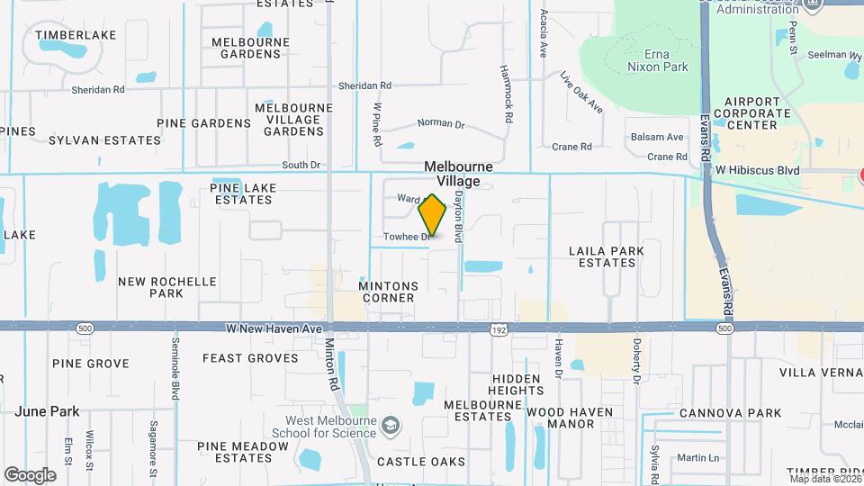 6587 Towhee Dr Map and Location Details