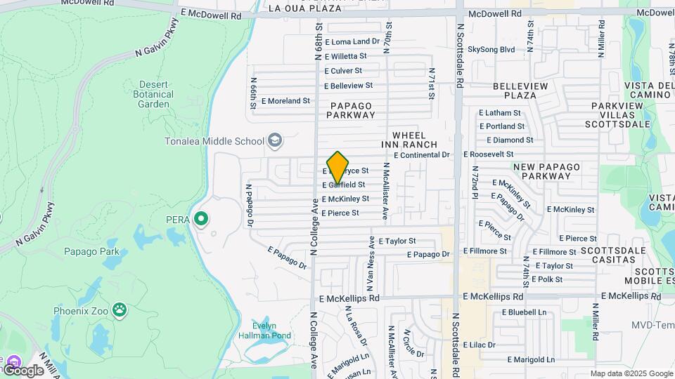 331 E Garfield St Map and Location Details