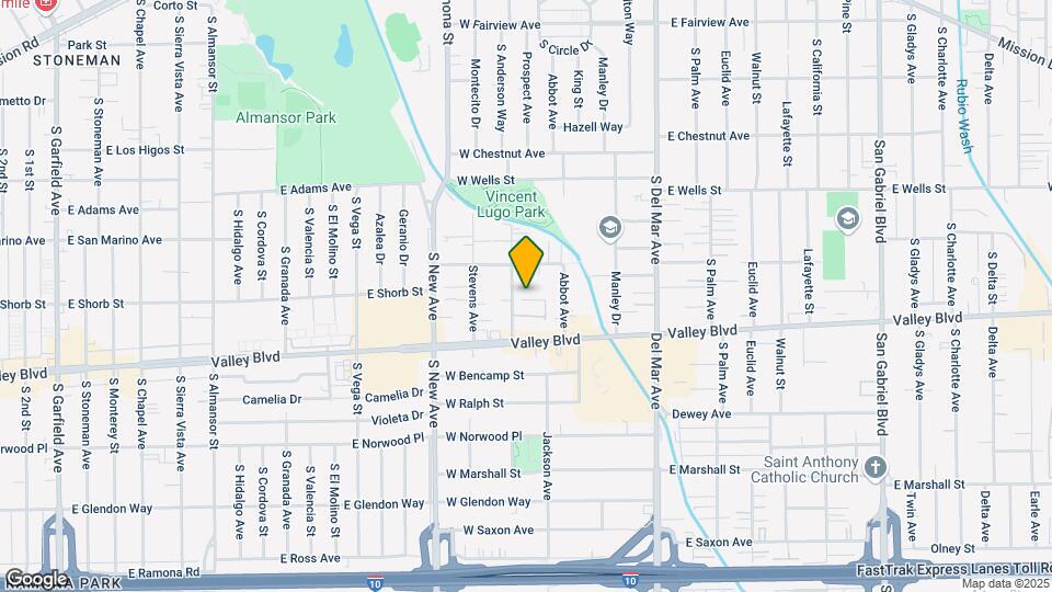 1528 Prospect Ave Map and Location Details
