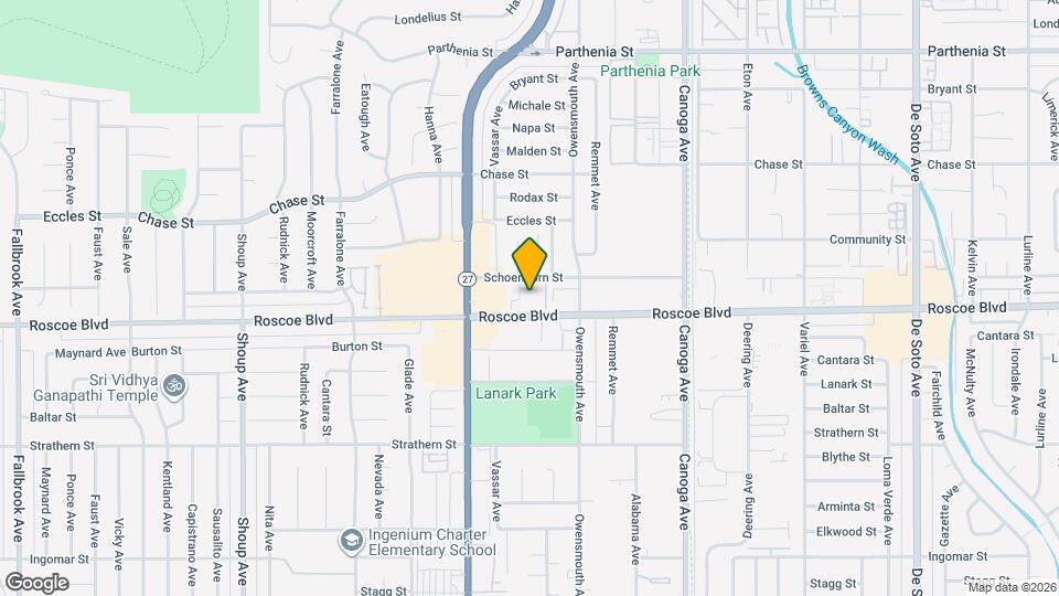 21800 Schoenborn St, Unit 217 Mapa y Detalles de la Ubicación