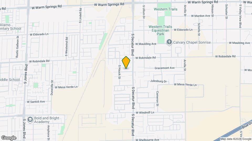 4972 W Moberly Ave Map and Location Details
