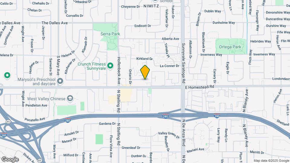 640 La Grande Dr Map and Location Details