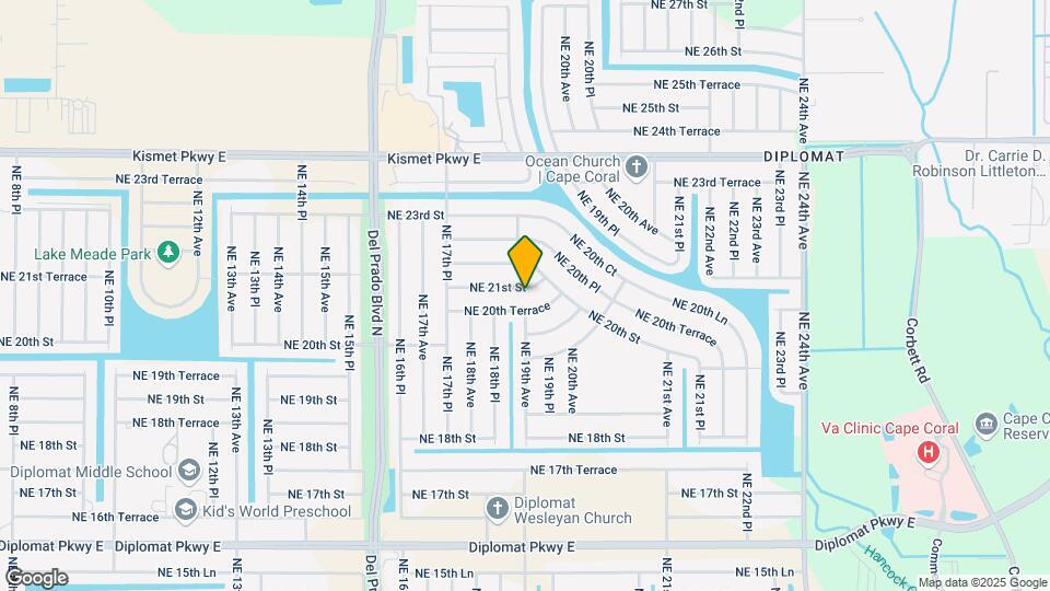 1834 NE 21st St Mapa y Detalles de la Ubicación