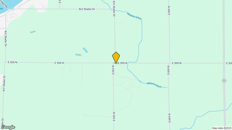 4979 N 550 E Map and Location Details