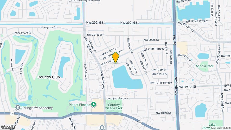19783 NW 64th Pl Map and Location Details