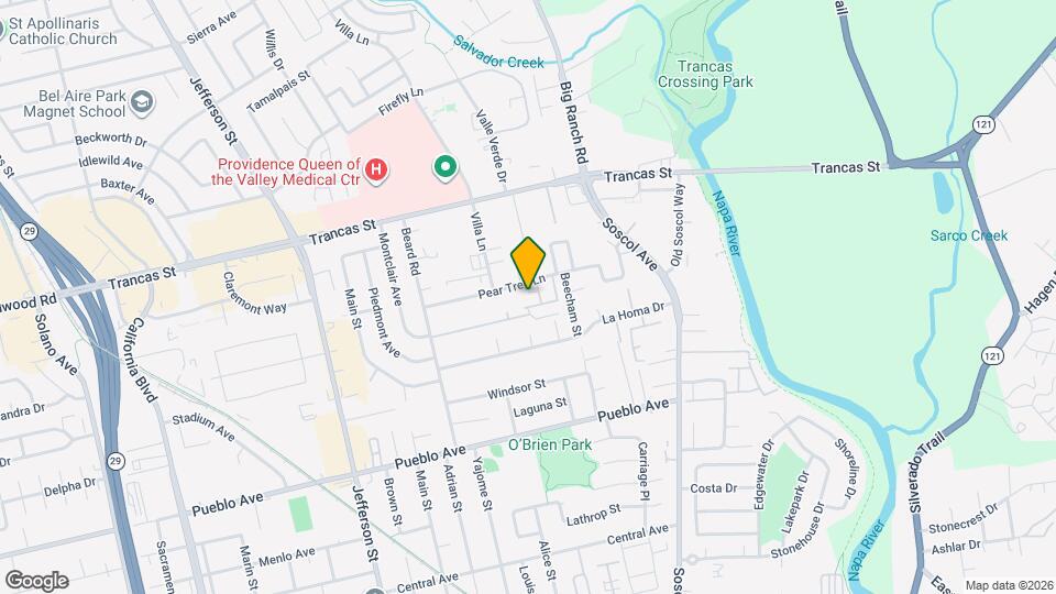 327 Pear Tree Ln Map and Location Details