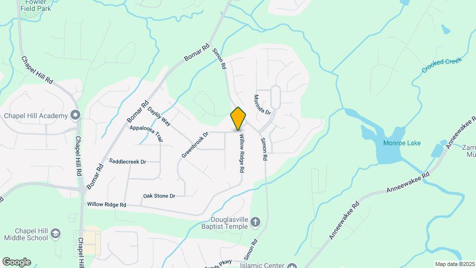 3750 Greenbrook Dr Map and Location Details