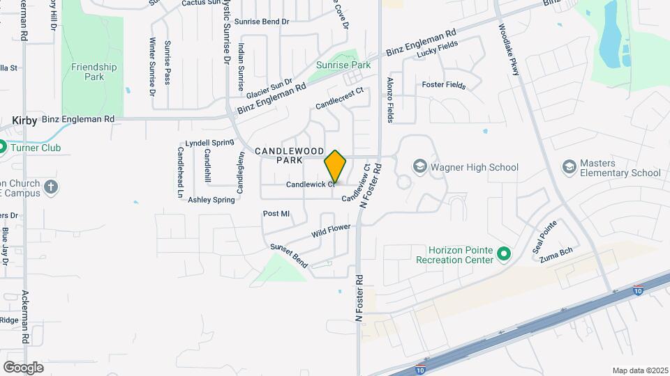 6402 Candlewick Ct Map and Location Details