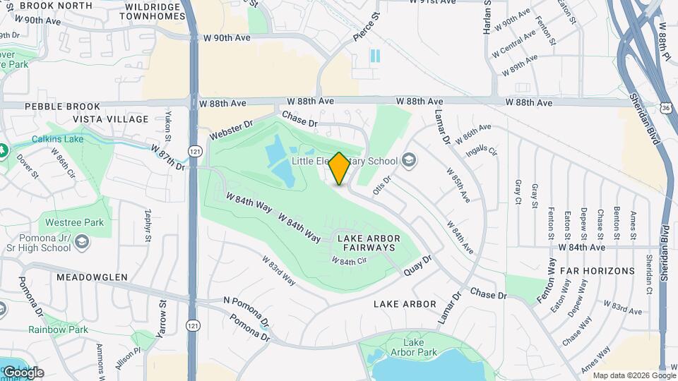 8627 Chase Dr, Unit 319 Map and Location Details