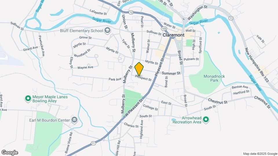 36 Prospect St Map and Location Details