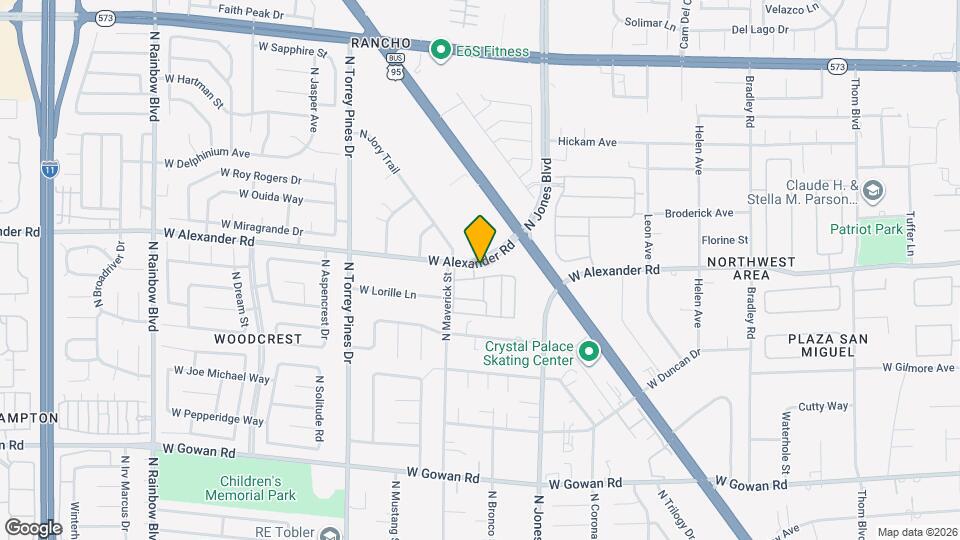 6156 Pine Villa Ave Map and Location Details