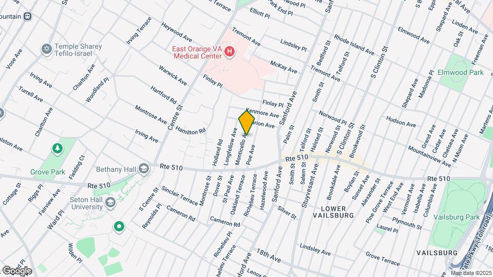 56 Monticello Ave Map and Location Details