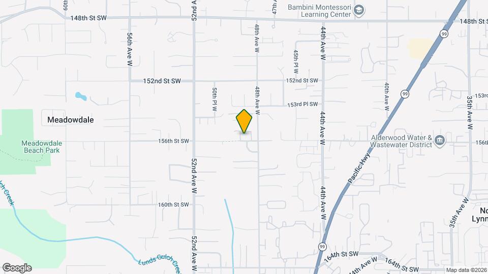 4827 156th St SW Mapa y Detalles de la Ubicación