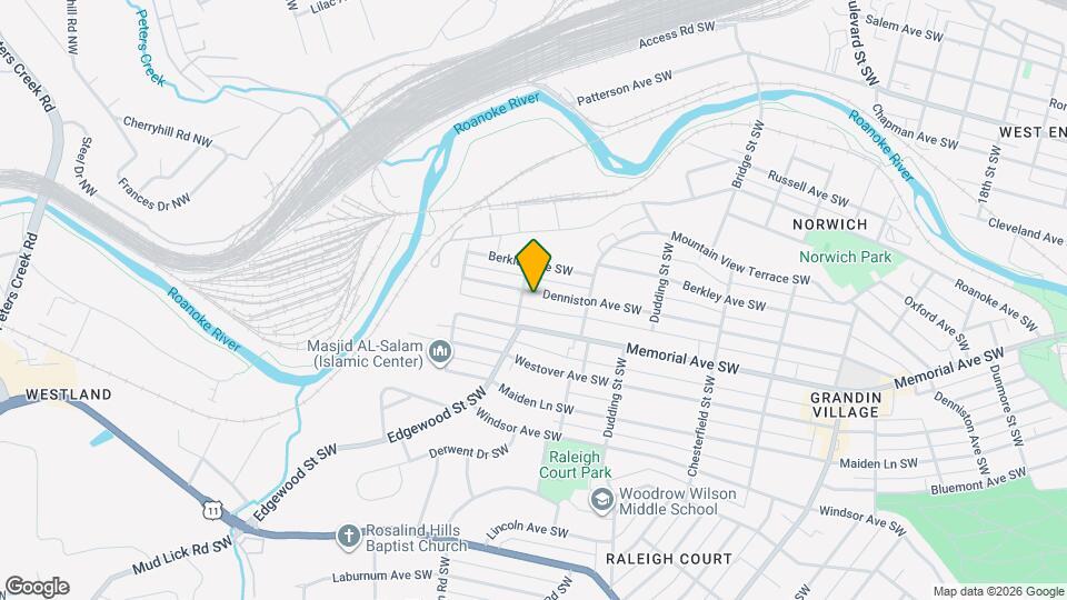 2446 Denniston Ave SW Map and Location Details
