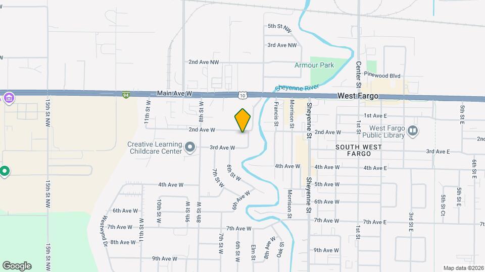 603 2nd Ave W Map and Location Details