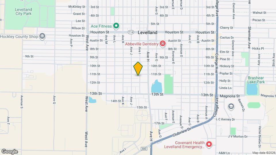 1104 Ave I Map and Location Details