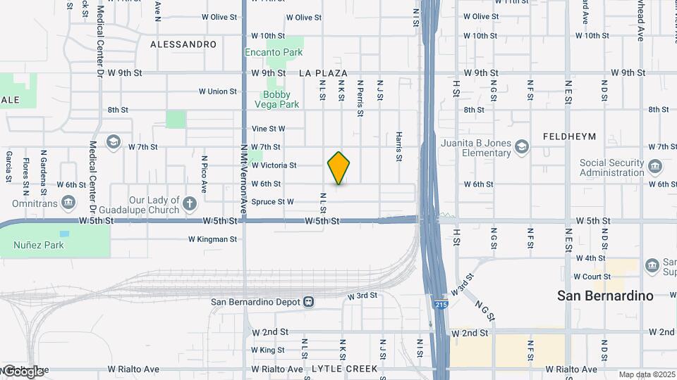 1071-1085 6th St Map and Location Details