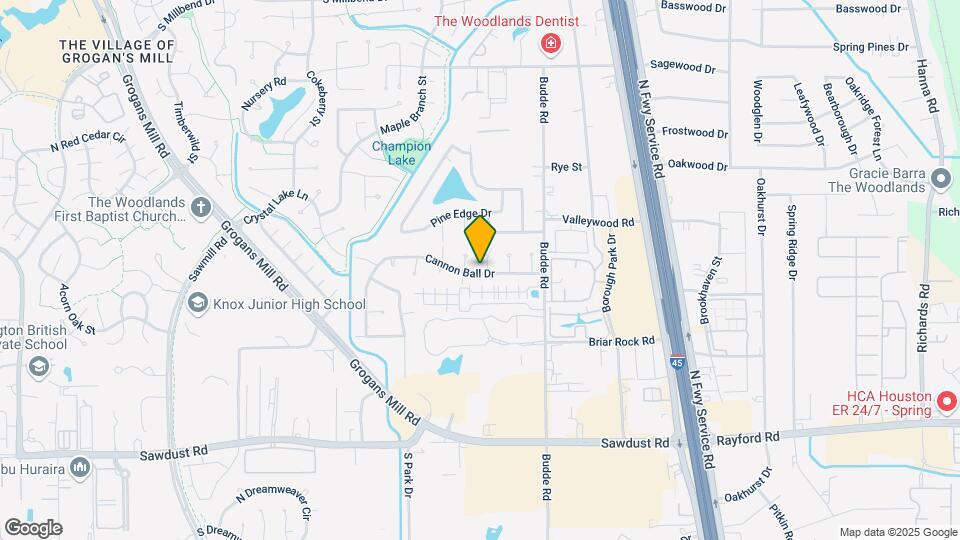 25603 Pine Acres Cir Map and Location Details