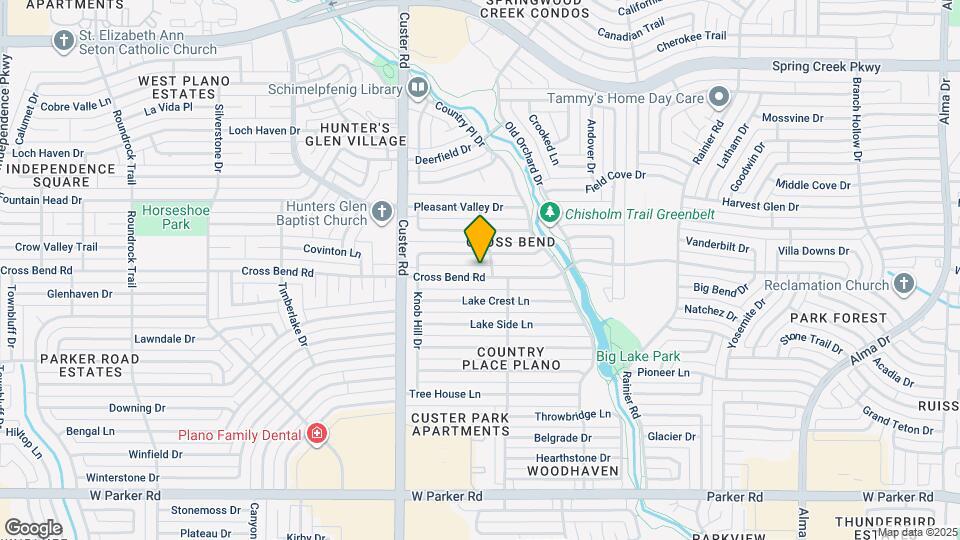1813 Cross Bend Rd Mapa y Detalles de la Ubicación