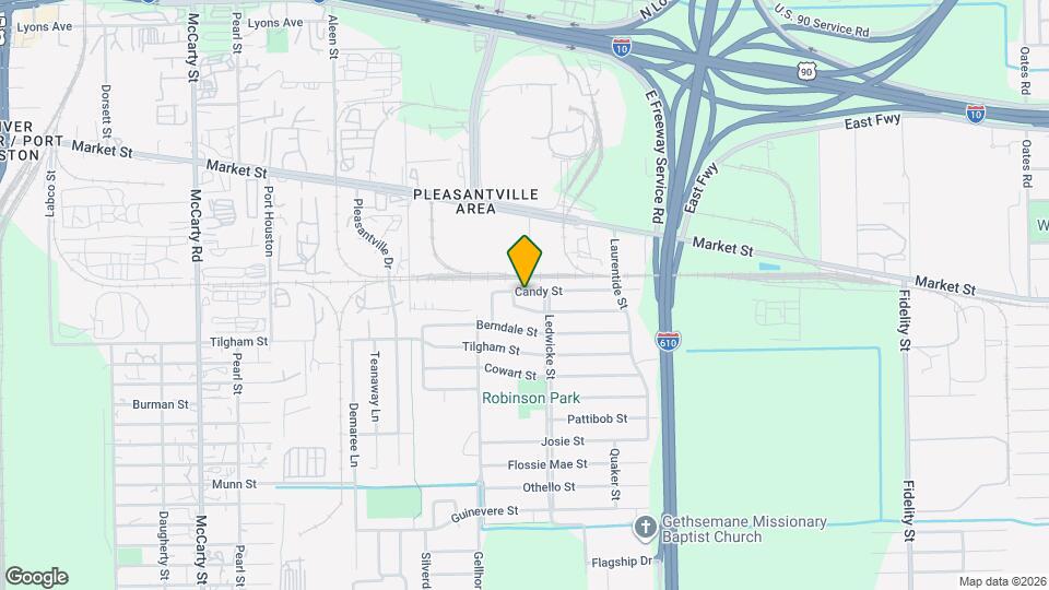 8666 Candy St Map and Location Details