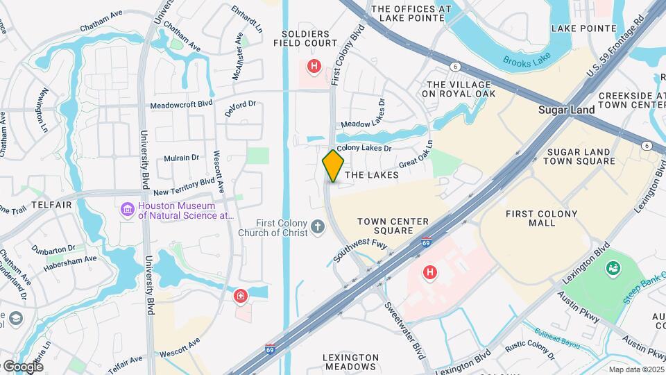 1302 Raintree Cir Map and Location Details