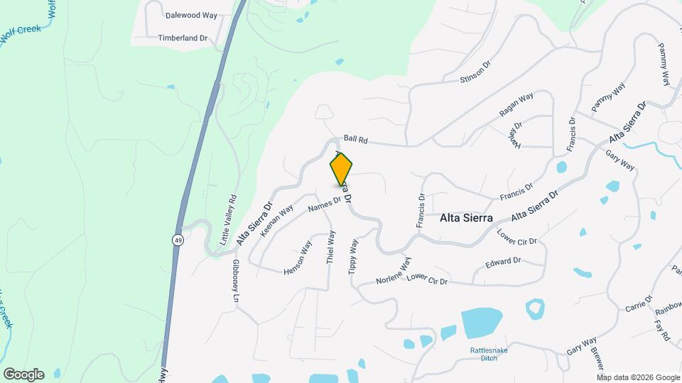 10959 Alta Sierra Dr Mapa y Detalles de la Ubicación
