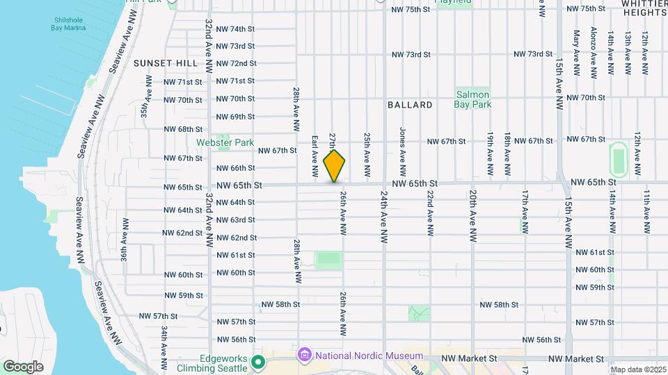 2611 NW 65th St Map and Location Details